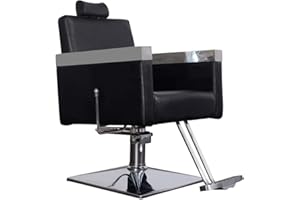 BarberPub 3021BK-1 - Sedia da parrucchiere