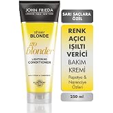 John Frieda Sarı Sa&ccedil;lara &Ouml;zel G&uuml;neş Işıltısı Veren Bakım Kremi 1 Paket (1 x 250 ml)