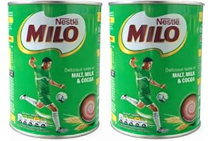 minafood Bundle för Milo Kakaopulver med Malt 2x400g + Anteckningsblock