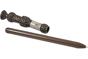 The Noble Collection Harry Potter Elder Wand Illuminating Wand Pen - 12in Ballpoint Wand Pen - Officially Licensed Harry Potter Film Set Movie Toy - Gifts for Family, Friends & Harry Potter Fans
