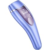 21J Laser Epilator with Cooling Function 600-1200NM, Dark Blue | Epilator Pulsed Light 9 Energy Levels, Laser Hair Removal Ma