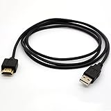 USB to HDMI Adapter Cable Cord - USB 2.0 Type A Male to HDMI Male Charging Converter (Only for Charging)(USB 2.0 To HDMI 1.5 Meter)