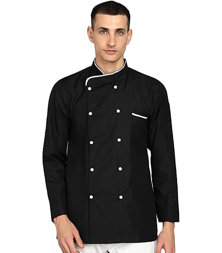 ✨大きい✨US SUPER SIZE DUNGAREES CHEF JACKET MixStuff Men's White Full Sleeves XX-Large Chef Coat's (Chef