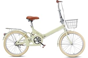 QKDWQZ Bicicleta Plegable De Aluminio De 20/22 Pulgadas con Freno De Disco Y V-Brake, Bicicleta Plegable para Hombre Y Mujer, Doble Absorción De Impactos En Las Velocidades Delantera C,22in