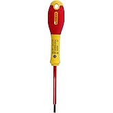 Stanley 1-65-411 &ndash; Insulated Screwdriver VDE 1000V FatMax Flat 0.3 x 75 mm