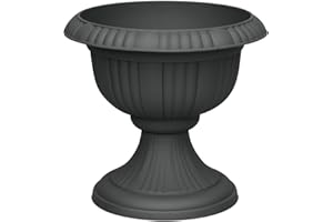 Pflanzen Kölle Blumenspindel, D 40 x H 36 cm, Kunststoff, Anthrazit.