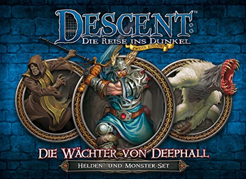Preisvergleich Produktbild Fantasy Flight Games FFGD1326 Descent 2. Ed. - Wächter von Deephall