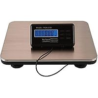 WUPYI2018 Digital Pet Tierwaage Paketwaage Plattformwaage LCD 300kg 500g Digitalwaage Plattform Paket Waage Marktwaage