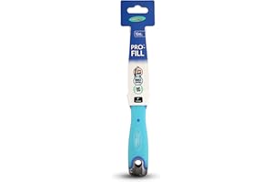 Axus Decor Pro-Fill (Blue Series) Stainless Steel Flexible Filling Knife, Filler Knife - Putty Knife for Professional & DIY Projects, Anti Rust Blade and Rubberized Handle - 1 Inch/ 25mm