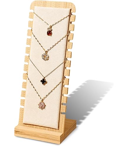 QWORK Présentoir à Bijoux Rotatif 23 Crochets - Porte Collier, Bracelets Et Montres Noir