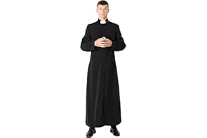 IvyRobes Pulpito Romano Clero Prete Tonaca Abito talare Unisex-Adulto