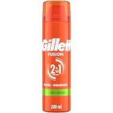 Gillette Fusion Badem Yağlı Tıraş Jeli, Hassas Cilt İ&ccedil;in, 200ml