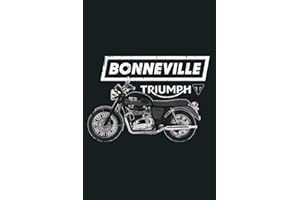 Vintage Triumph Bonneville T120 Motorcycle: Notebook Planner - 6x9 inch Daily Planner Journal, To Do List Notebook, Daily Organizer, 114 Pages