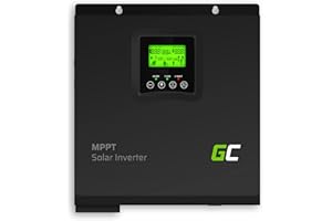 Green Cell® 3000 W / 6000 W 3 kW 24 V 230 V Solar Inverter Off Grid with Charge Controller MPPT Pure Sine Wave Voltage Converter Pure Sine Wave Power Inverter DC AC Converter Current Converter
