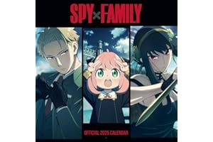 2025 Calendar Spy X Family Month to View Anime Manga Square Calendar Official Product
