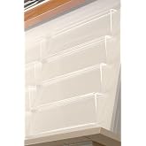 color house 8 Adet Baharatlık D&uuml;zenleyici &Ccedil;ekmece I&ccedil;i Pleksi Stant 35 * 10 Cm (KAVANOZLAR HARİ&Ccedil;TİR) Z350 Tek Ebat