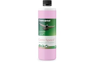 Röhnfried - Carni-Speed Konzentrat (10 ml/Liter Trinkwasser) | Mit L-Carnitin für den Fettstoffwechsel der Tauben | Regeneration & Flugfreude (500 ml)