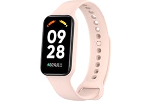 Panda Bobo Watch Strap for Xiaomi Smart Band 8 Active/Redmi Band 2, Silicone Sport Replacement Band for Xiaomi Mi Band 8 Active/Redmi Band 2
