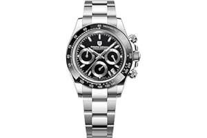 LACZ DENTON Pagani Design VK63 Męski zegarek sportowy ze stali nierdzewnej wodoodporny zegarek kwarcowy z mechanizmem chronografu Trend..