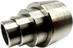 Pro-Graad 3/4” Thick Reducing Bushing Adapter | Premium Stainless Steel Reducer Bushing for Bench Grinding Wheels with 1-1/4” or 1” Arbor Hole Reduce to 3/4”, 5/8” or 1/2" Shaft (For 3/4" Wide Wheels)