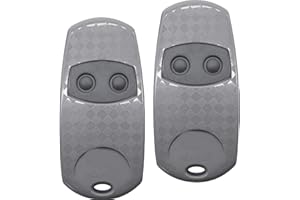 BIESVOY Telecomando 432EE Porta e Garage, 2 Telecomandi Palmari 433, Compatibile con Top432NA/432/432EV/432A /432M/432S T432/433,92MHz Telecomando Porta e Garage