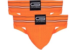 GOLBERG G Men’s Athletic Supporters (2 Pack) - Jock Strap Underwear - Extra Strength Elastic