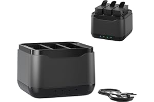 Buziba Hub di ricarica rapida per Insta360 Ace Pro Batteria Hub di ricarica Accessori per Action Camera