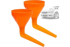 TULEBOLIAN 2PCS Entonnoir Antistatique pour Huile de Voiture,Flexible Eau Amovible Voiture Huile Entonnoir Essence,D'essence Outils De Remplissage De Carburant,pour Huile de Voiture, Diesel ou Autres Liquides