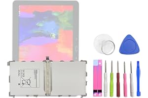HIGHAKKU Batteria di ricambio T9500E compatibile con Galaxy Tab Note Pro 12.2" SM-P900 SM-P901 SM-P905 con strumenti