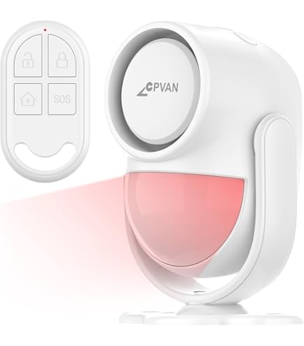 Miratic Mini Alarme Porte et Fenetre 1 Pièce Détecteur Ouverture Porte Alimentée par Batterie