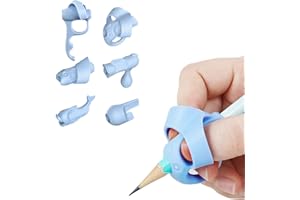 SIETIOJI Bleistiftgriffe für Kinder, Handschrift, 6 Stufen, Bleistiftgriff, Bleistiftgreifer für Kinder, Handschrift, Korrekturwerkzeug für Vorschule, Zuhause, Kindergarten