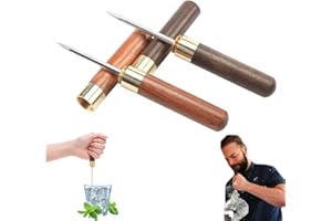 ANNERATTERYER Eispickel Brecher Edelstahl Edelstahl Eispickel Eispickel Edelstahl Eispickel aus Edelstahl Eispickel Edelstahl Eispickel Eispickel Edelstahl Eispickel für Küche, Bars, Barkeeper, Picknicks, Zuhause.