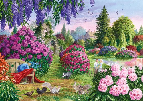 Gibsons Flora and Fauna Jigsaw Puzzle (4 x 500 pieces)