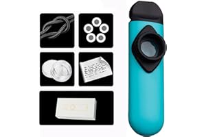 HuaDmaing Kazoo Set，Simple and Fun Kazoo for Kids and Adults，Musical Accompaniment for Guitar and Ukulele，Safe Durable and Portable Beginner Music Instruments Set，Perfect Birthday Gift (Mint Green)