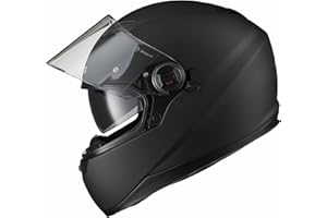 Agrius Rage SV Solid Motorcycle Helmet L Matt Black