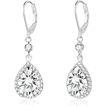 Orecchini Donna In Argento 925 Con Strass - Set Di 3 Paia A Forma Di Cuore (7,9,12 Mm), Per Piercing, Serate E Regali