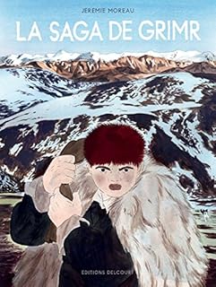 jaquette livre Saga de Grimr: Fauve d'Or - Prix du Meilleur Album du Festival d'Angoulême 2018