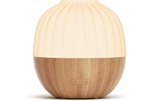 SALKING Difusor de Aceites Esenciales, 300ml Difusor de Aromaterapia con 8 Colores, Difusor Ultrasónico con Temporizadores de Modo de Niebla Ajustable, para Oficina y hogar