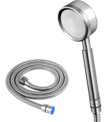 Soffione Doccia Alta Pressione DETBOM - Acciaio Inox, Ugelli In Silicone Anticalcare, Risparmio Idrico 30% - Foto 9
