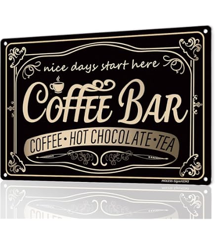 Panneau Métal Vintage Hot Fudge Sundae – Déco Murale Café Bar – Style Rétro Métallique