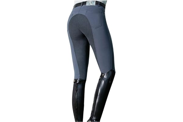 Ridleggings, dam, helsits, ridbyxor med mobiltelefonficka, silikongrepp, helsits, ridbyxor, utomhusbyxor, flickor, ridning, träningsbyxor, sport, leggings, hög midja, strumpbyxor för ridsport