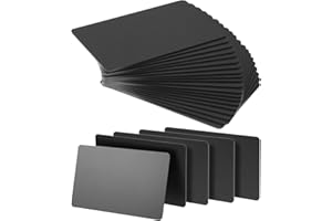 Classicseali 25pcs NFC Cards, Rewritable NFC Tag Black NTAG 215 PVC Cards, Simple and Convenient Programmable Tags 504 Bytes, Compatible with Smartphones Devices,Black