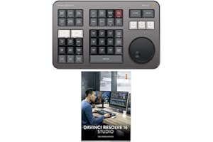 Blackmagic Design - Pack Davinci Resolve Speed Editor avec Davinci Resolve 17 Studio (Carte d'activation)