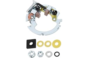 OTOTEC Portaescobillas de Carbón Eléctrico para Motor de Arranque de Motocicleta 0449-KKYUIEd Compatible con Honda CBF CBR SLR FMX