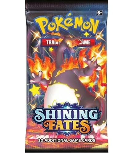 Oficjalny Pokémon TCD: Shining Fates Booster Pack : Amazon.pl: Zabawki