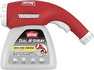 Ortho Dial N Spray Hose End Sprayer Red 1 Pack Amazon De Garden
