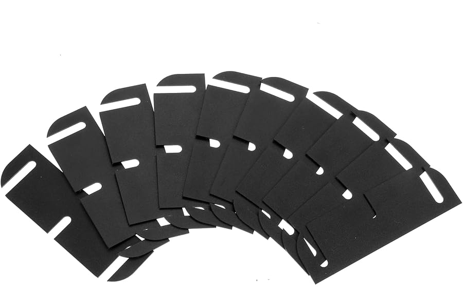 10 Pack Door Hinge Shims 3.5 Inch Hardware Door Hinge Shim For Interior Door Alignment, Easy Gap Filler To Fix Air Leaks, Sticking Or Misaligned Doors, Trimmable Hinge Spacers Repair Kit