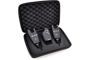 ‎HIRISI TACKLE Hirisi Tackle Kabelloses Bissanzeiger-Set in Tragetasche