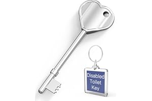 Radar Key for Disabled Toilet UK, Mellbree Toilet Key for UK Disabled Toilets with Key Ring