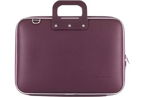 Bombata Classic - Mallette pour ordinateur portable - Sac à bandoulière - Viola prugna 17"